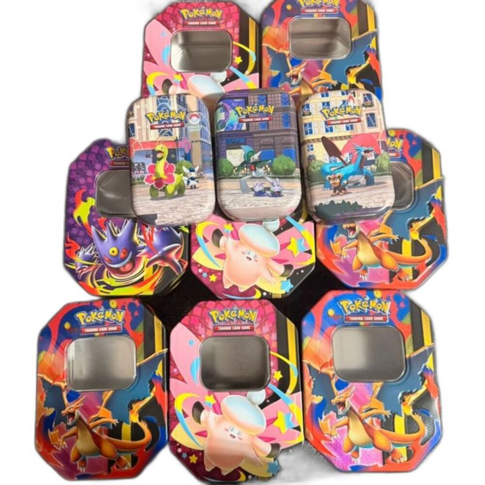 Pokémon Tins Empty Lot of 10
